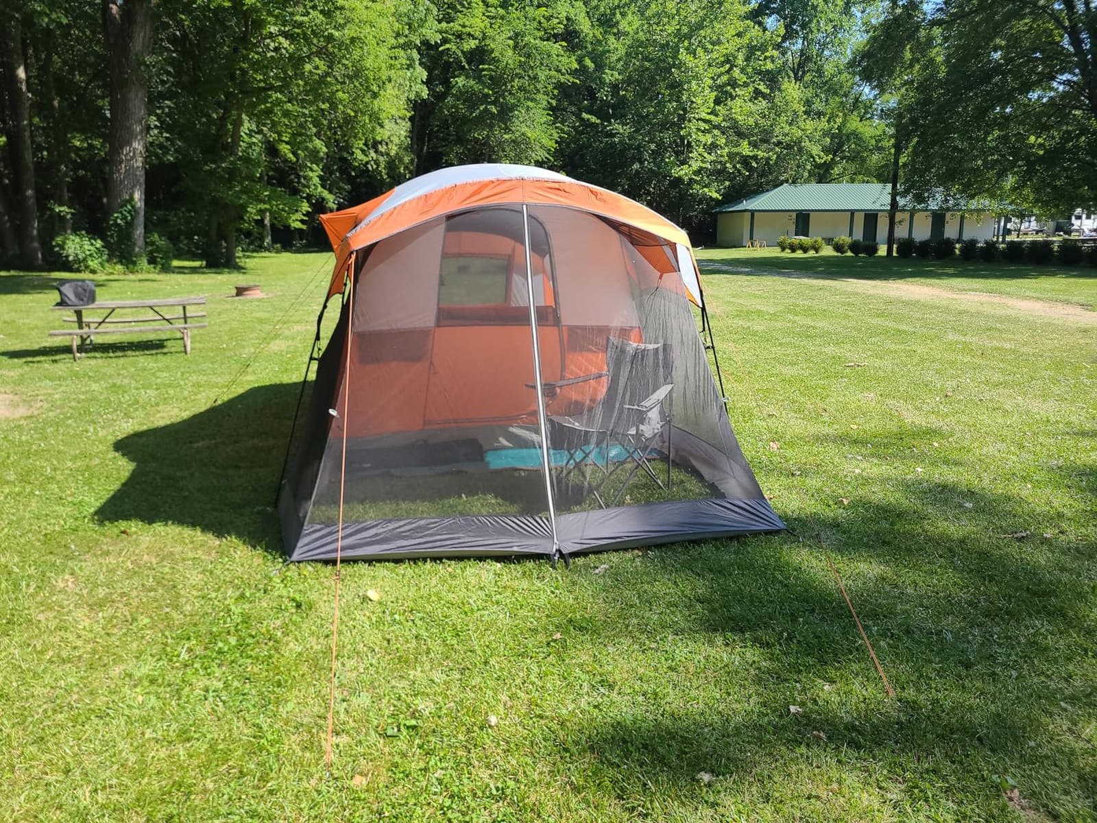 Portal 6/8 Person Instant Tent with Screen Porch, Waterproof Family Camping Tent customer photo 1