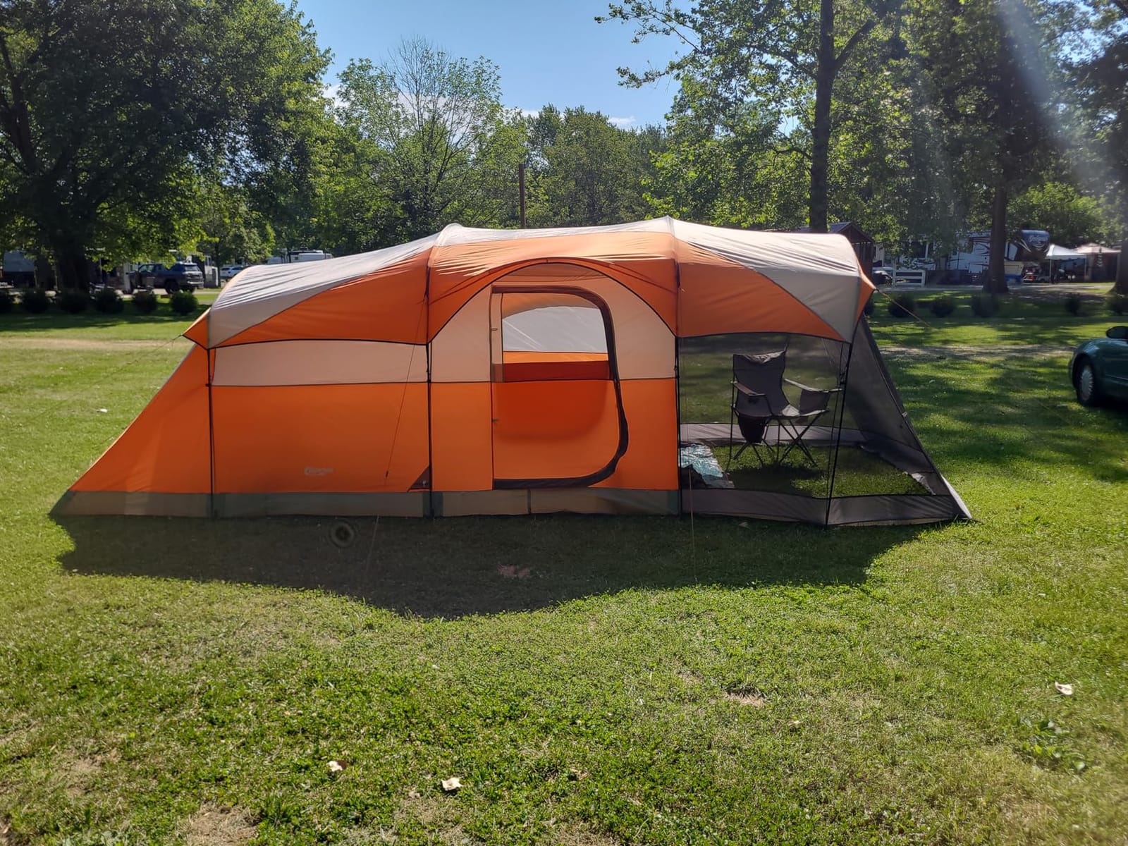 Portal 6/8 Person Instant Tent with Screen Porch, Waterproof Family Camping Tent customer photo 2