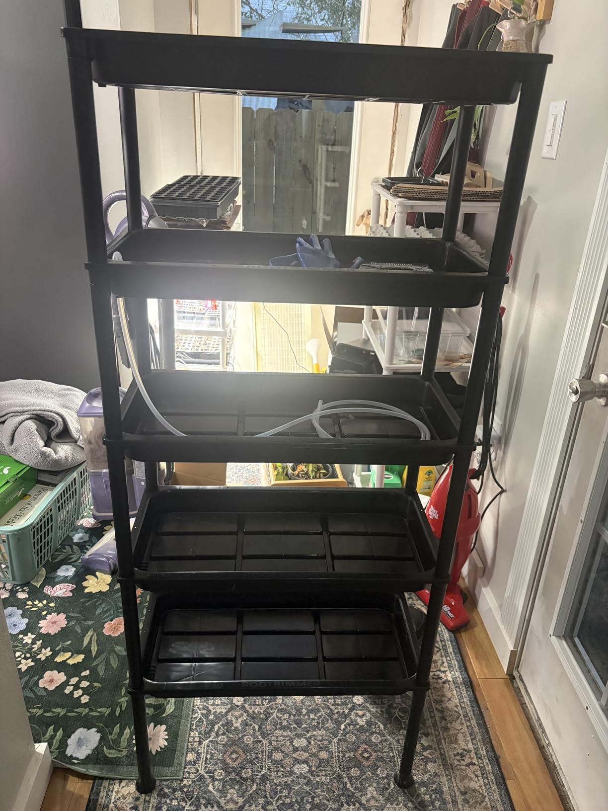 RooTrimmer 5-Tier Hydroponics Growing System with Grow Lights & Pump customer photo 2