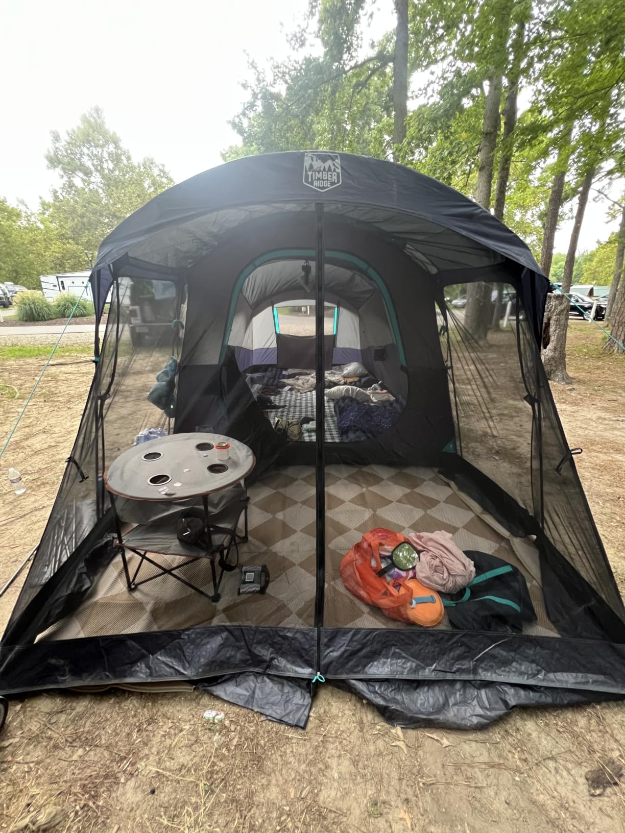 TIMBER RIDGE 8 Person Family Camping Tent with Screen Porch customer photo 2