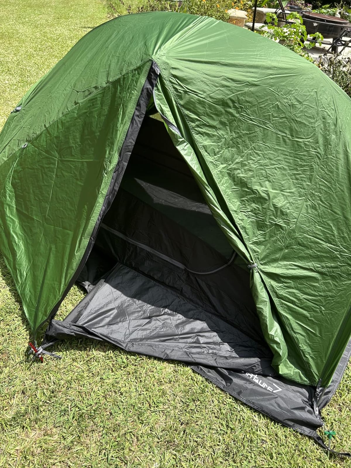 ATEPA Voyage 1-2 Backpacking Tent, Ultralight 20D SilNylon 4 Season Camping Tent, 4000mm Waterproof Freestanding Tent with Expandable Vestibule for Hiking, Bikepacking & Mountaineering customer photo 1