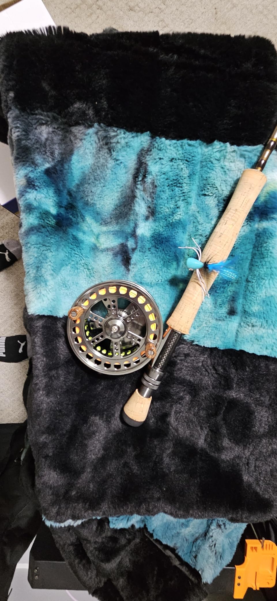 Centerpin Float Fishing Reel, 4.25 Inches, 108mm, CNC Machined Aluminum, Free-Spinning Spool, for Steelhead and Large Trout Trotting Fishing customer photo 1