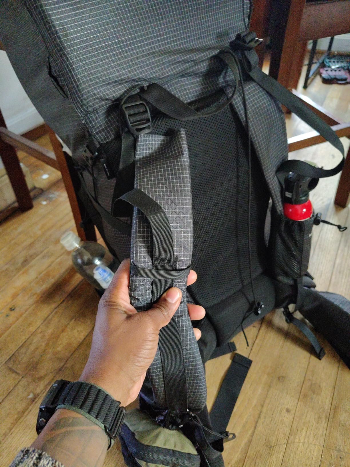 Naturehike 65L Rock Upgraded Internal Frame Hiking Backpack for Outdoor Camping Travel Backpacking with Rain Cover Ultralight Backpack for Adults customer photo 1