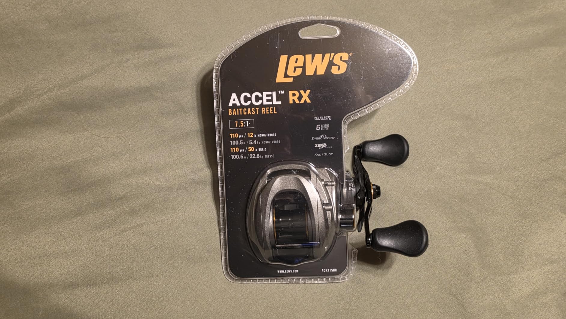 Lew's Accel RX Baitcast Fishing Reel customer photo 1