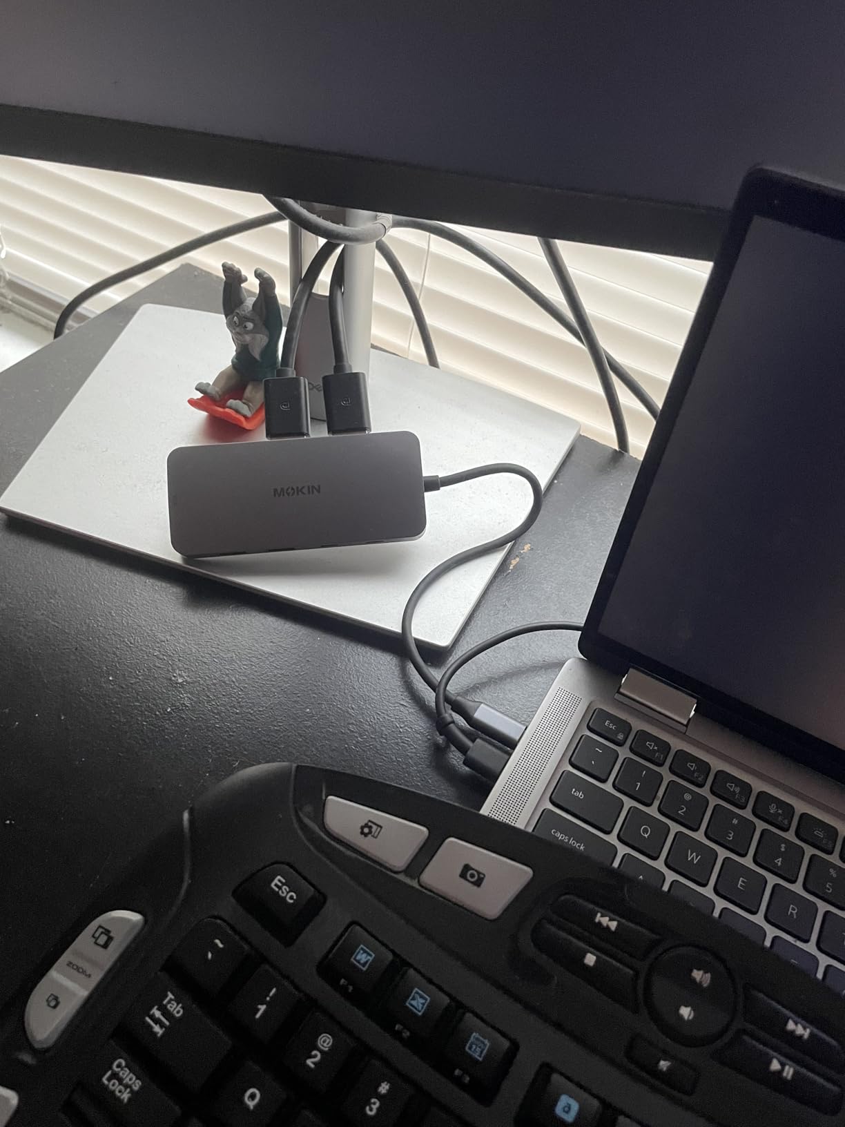 MOKiN Laptop Docking Station Dual Monitor 4K HDMI USB C Hub for Dell/HP/Mac customer photo 2