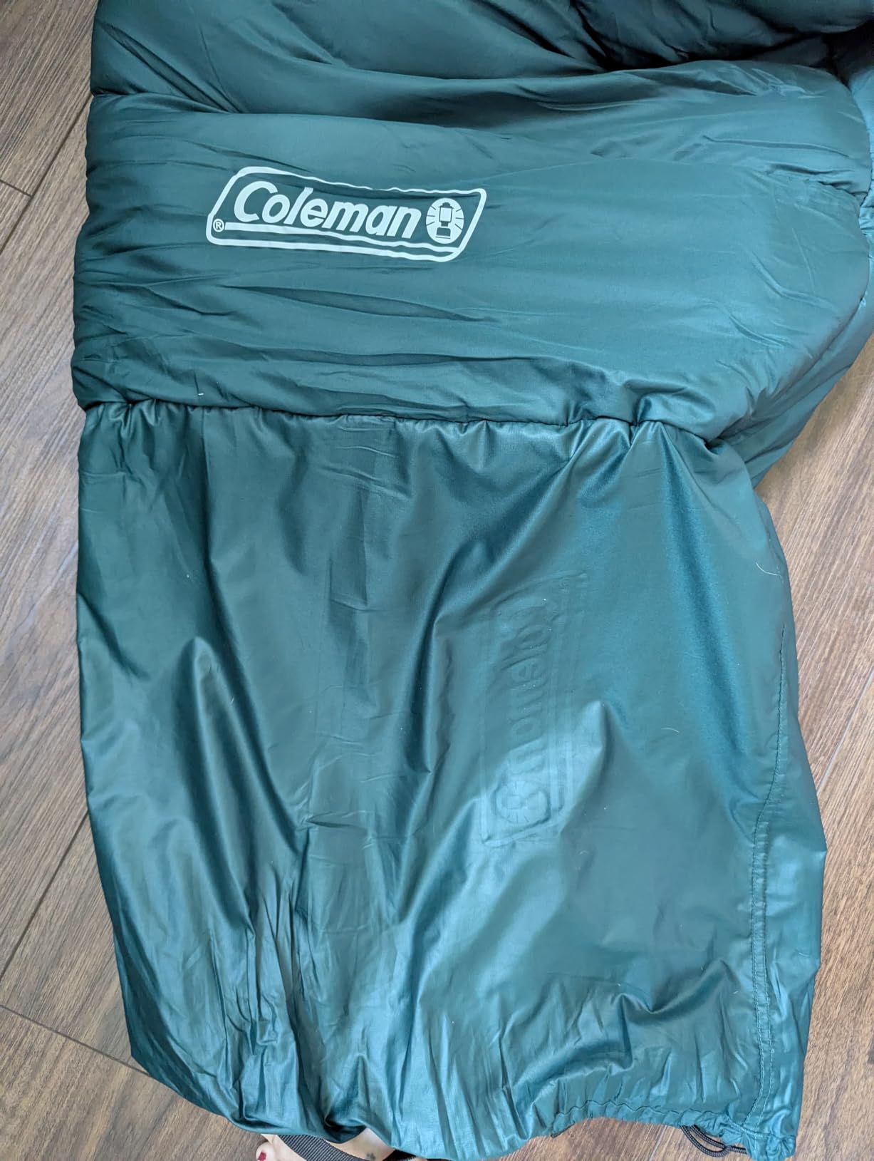 Coleman Cozy 30°F Sleeping Bag with Removable Fleece Liner customer photo 2