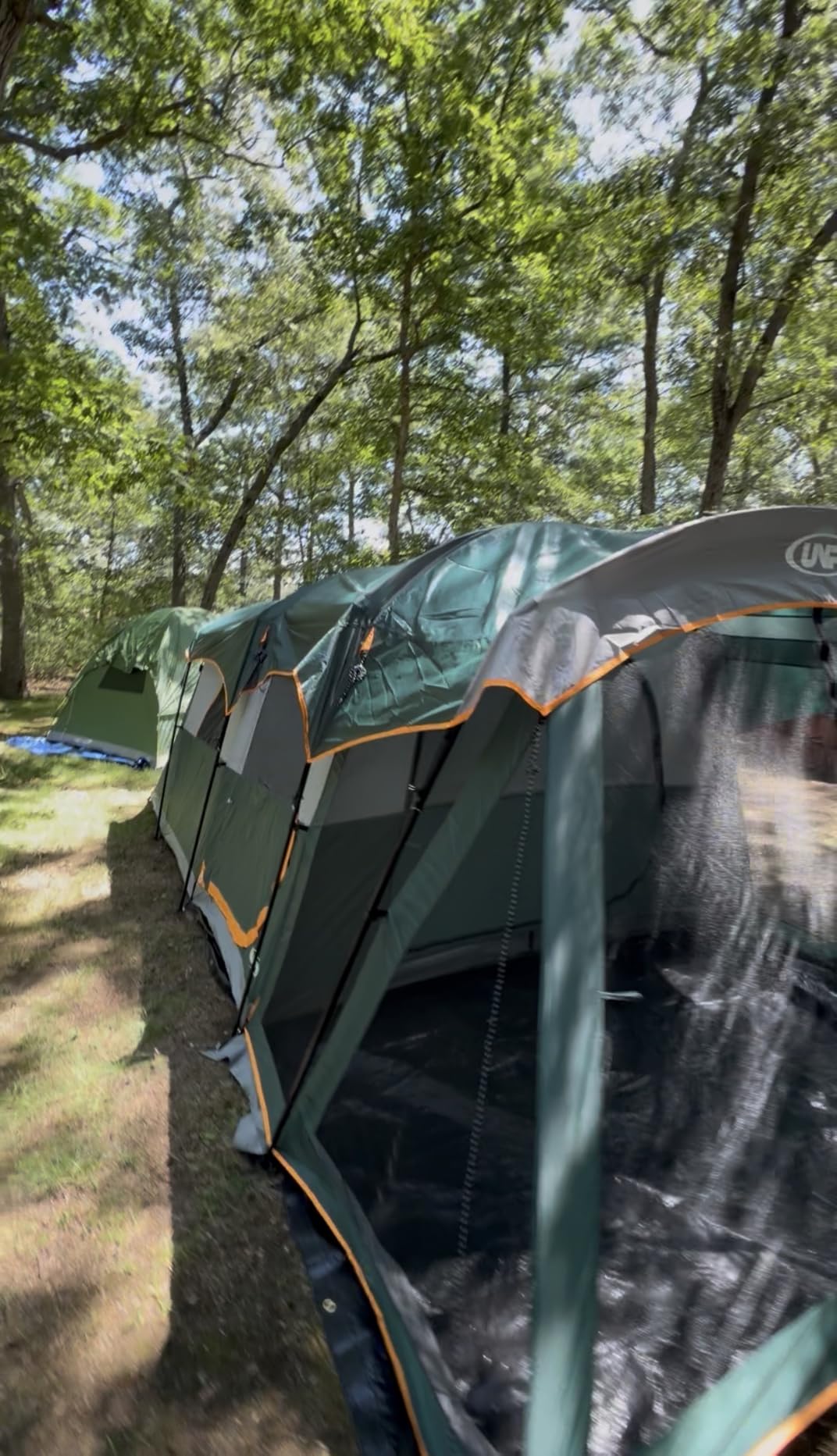UNP Camping Tent 8 Person Waterproof Big Tunnel Tent with Screen Porch customer photo 1
