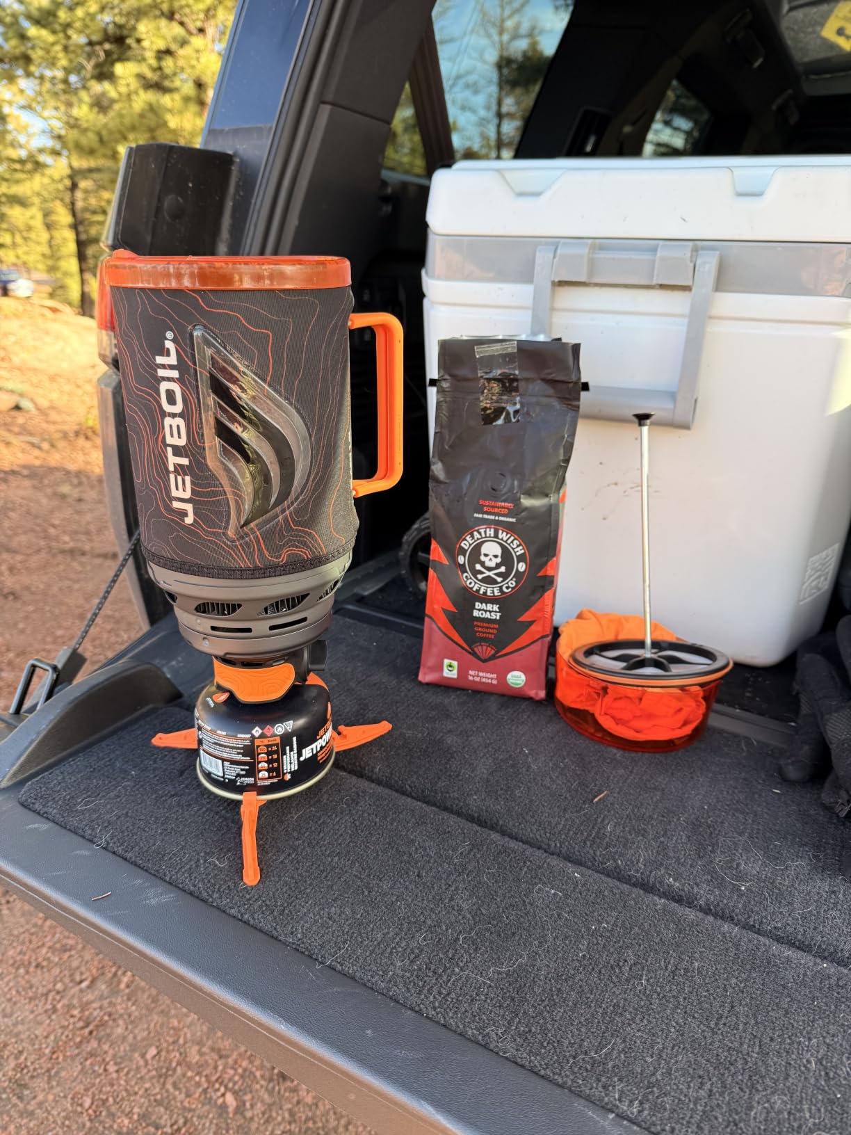 Jetboil Flash Java 1.8L Backpacking Stove & French Coffee Press, OrangeTopo customer photo 1