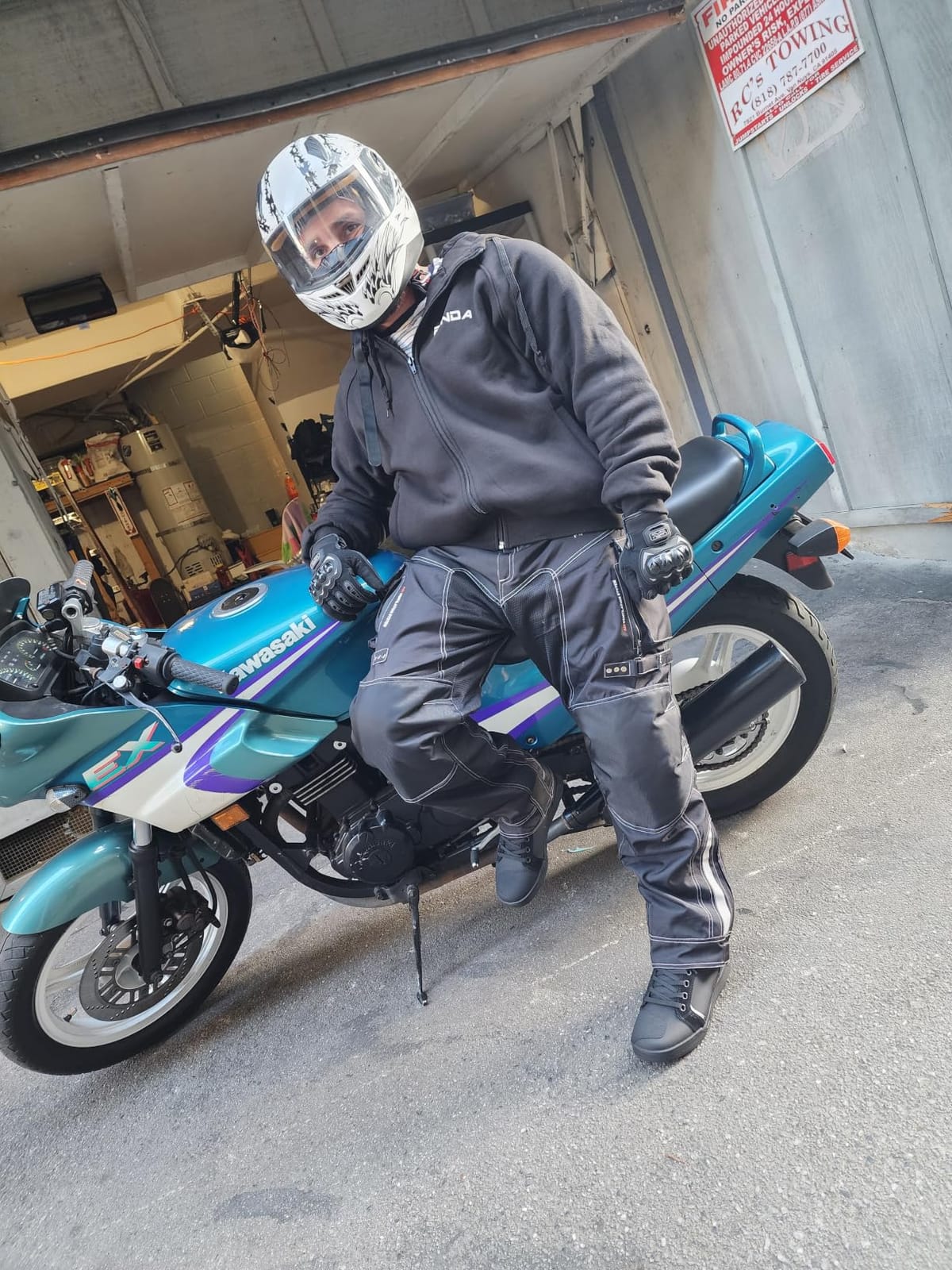 JAG Motorcycle Protective Pants with Armor, Water-Resistant Cordura Fabric customer photo 2