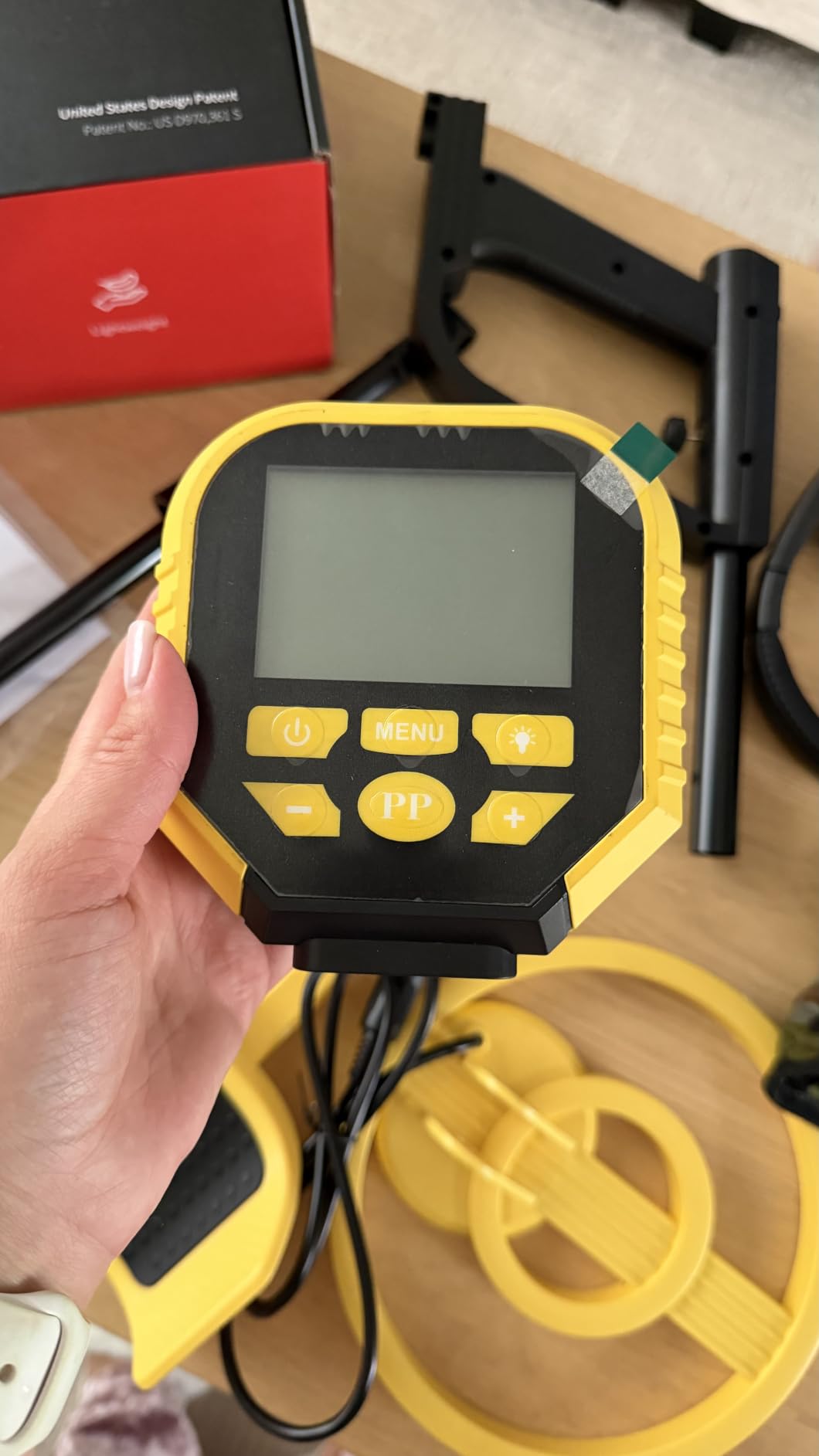 2026 Latest Higher Accuracy Professional Metal Detector for Adults with LCD customer photo 2