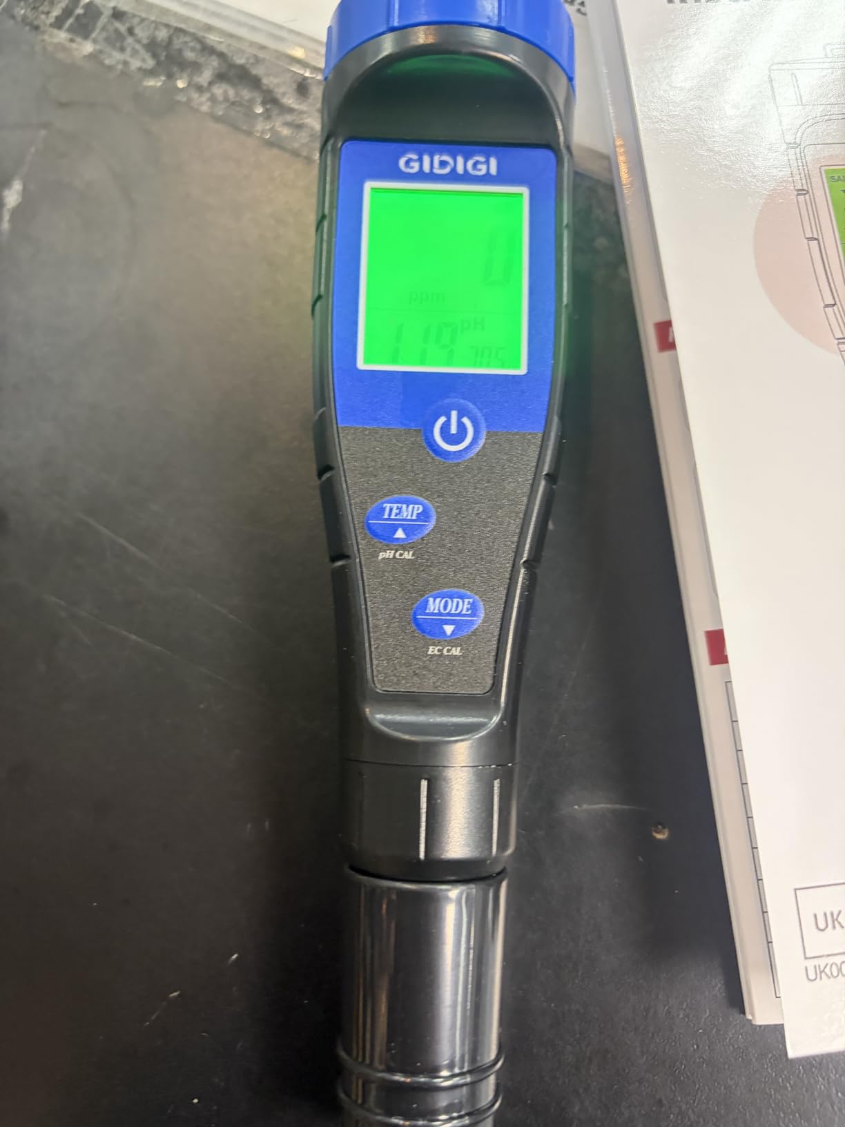 Smart Pool Monitor, 5-in-1 pH Salt Meter for Swimming Pool customer photo 1