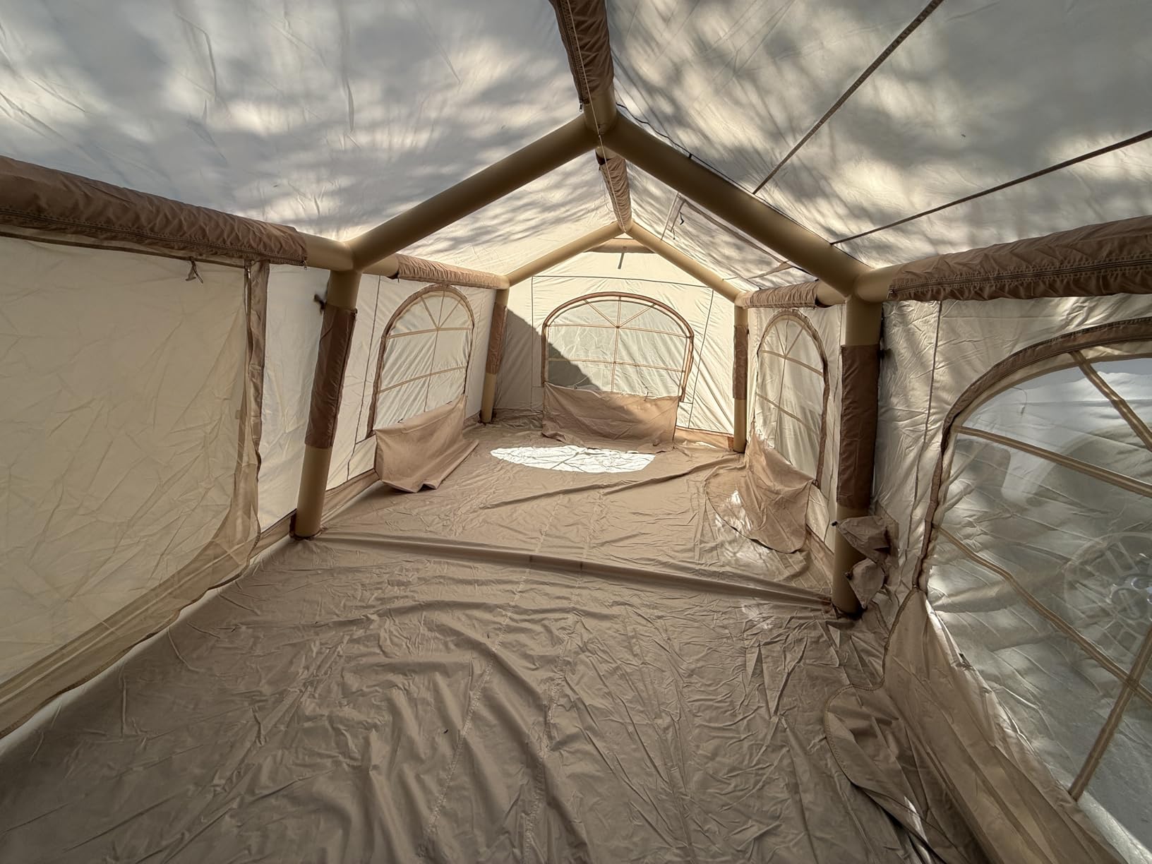 Inflatable Tent, Easy Setup 4/6/8/10/12 Person Blow Up Tent with Hand Pump customer photo 1