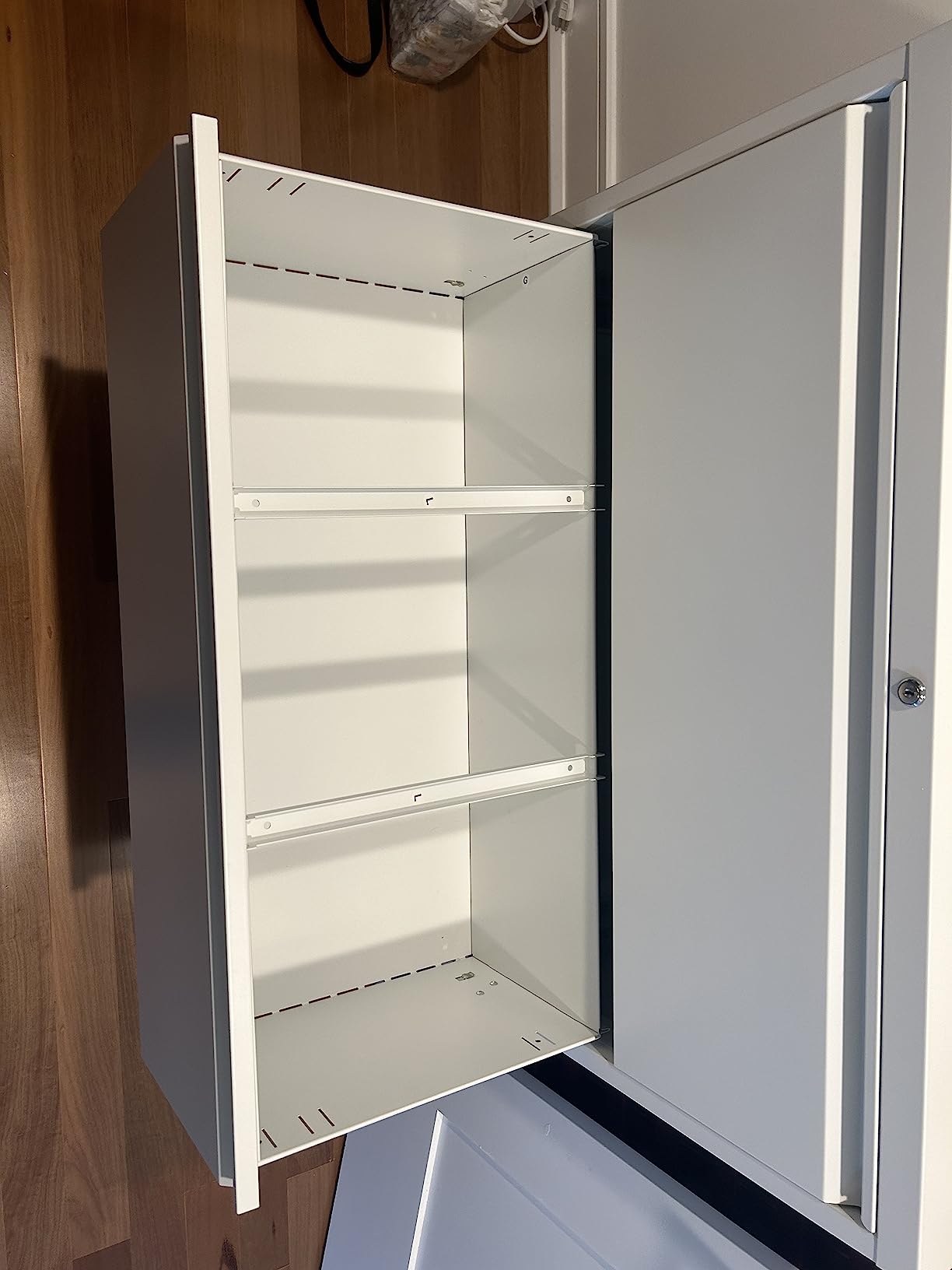 INTERGREAT Lateral File Cabinet 2 Drawer, Black Metal File Cabinets for Home Office, Locking File Cabinet for Letter/Legal/F4/A4 Size, Easy Assembly customer photo 2