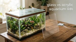 glass vs acrylic aquarium lids