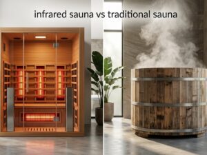 infrared sauna vs traditional sauna