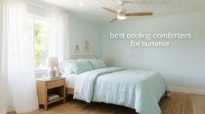 best cooling comforters for summer