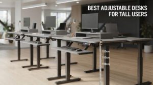best adjustable desks for tall users