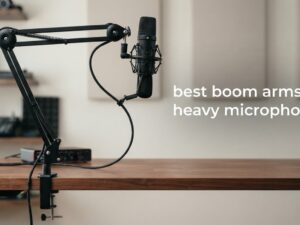 best boom arms for heavy microphones