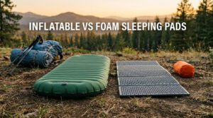 inflatable vs foam sleeping pads