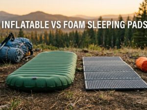 inflatable vs foam sleeping pads