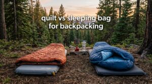 quilt vs sleeping bag for backpacking