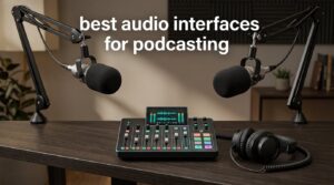 best audio interfaces for podcasting