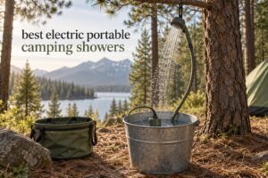 best electric portable camping showers