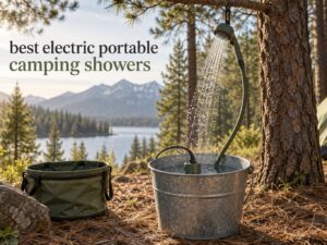 best electric portable camping showers