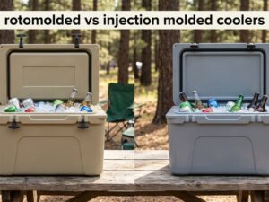 rotomolded vs injection molded coolers