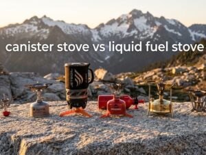 canister stove vs liquid fuel stove