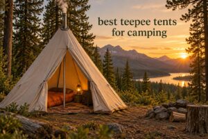 best teepee tents for camping