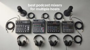 best podcast mixers for multiple hosts