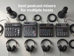 best podcast mixers for multiple hosts