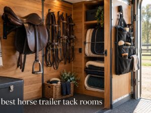 best horse trailer tack rooms