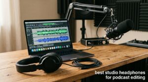 best studio headphones for podcast editing