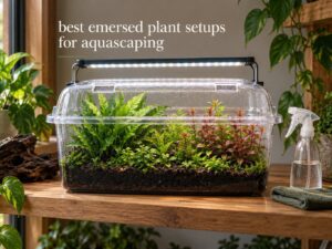 best emersed plant setups for aquascaping