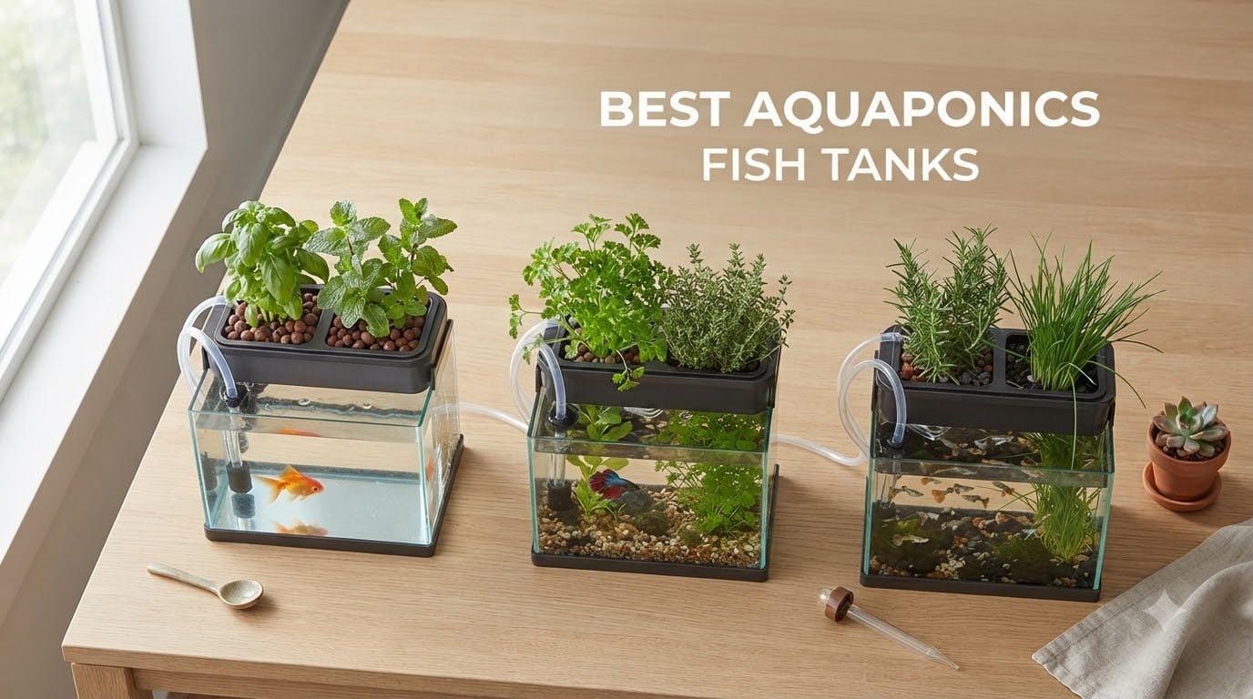 10 Best Aquaponics Fish Tanks (October 2026)