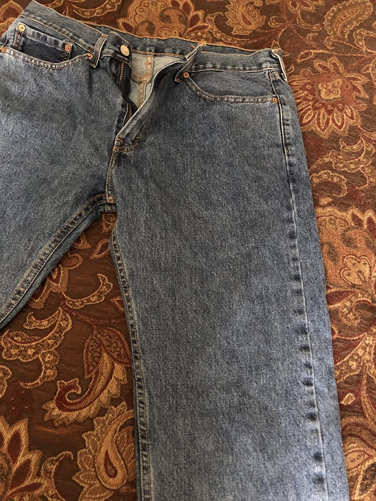 Levi's Men's 505 Regular Fit Jeans customer photo 1