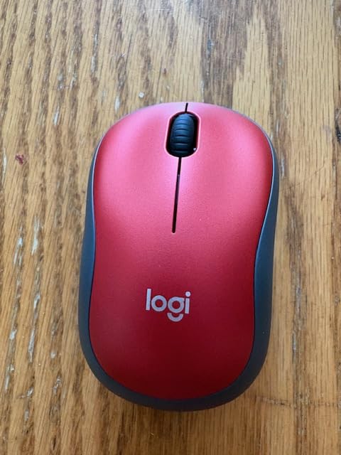 Logitech M185 Compact Ambidextrous 2.4 GHz Wireless Mouse - Swift Grey customer photo 2
