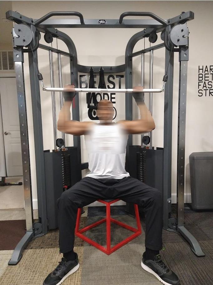 XMARK Functional Trainer Cable Machine, Dual Weight Stack Cable Pulley Machine for Strength Training, Commercial and Home Gyms, and Rehab Facilities customer photo 1