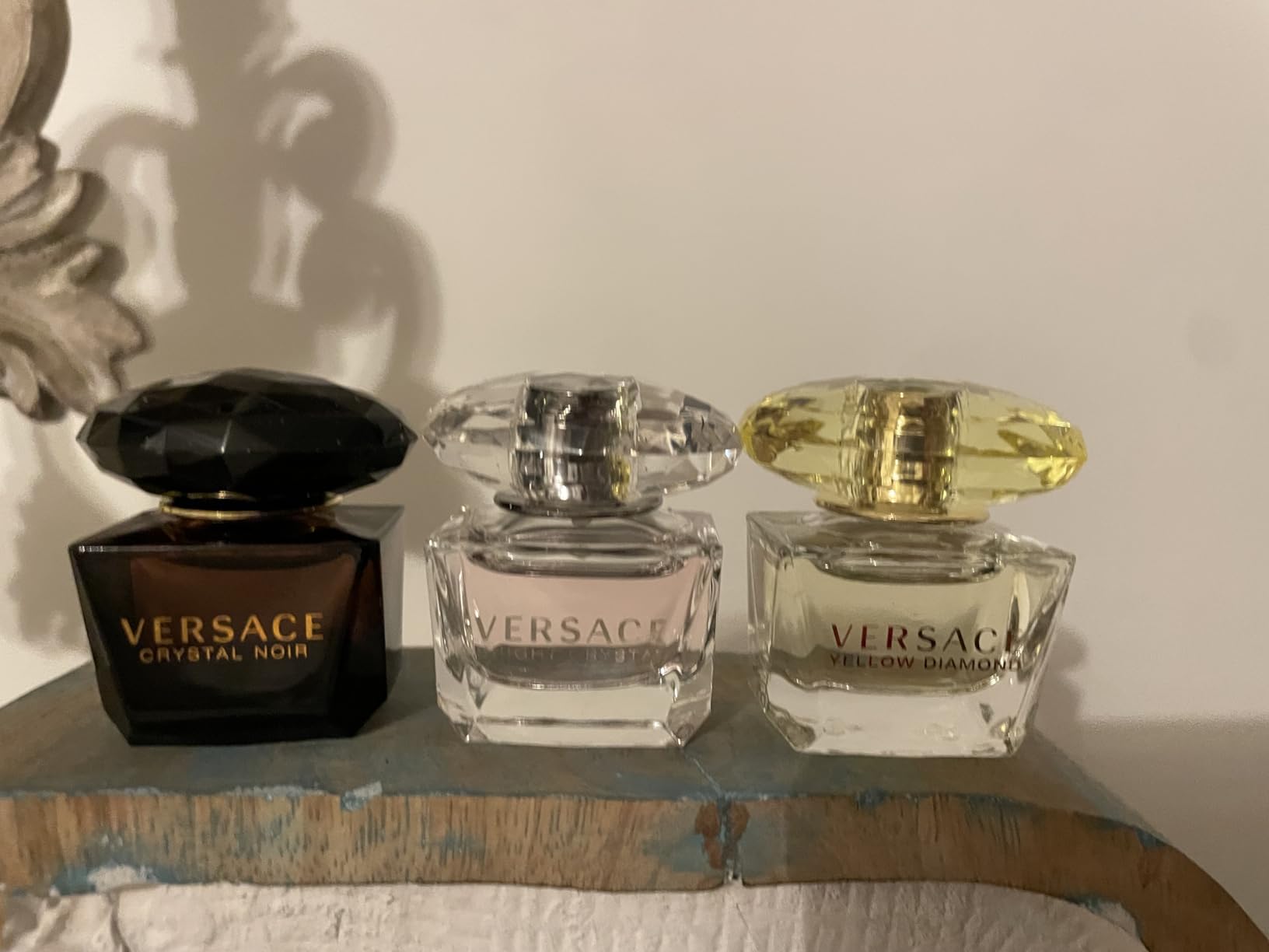 Versace Perfume for Women Variety 3-Piece Mini Gift Set – Yellow Diamond, Crystal Noir, Bright Crystal customer photo 2