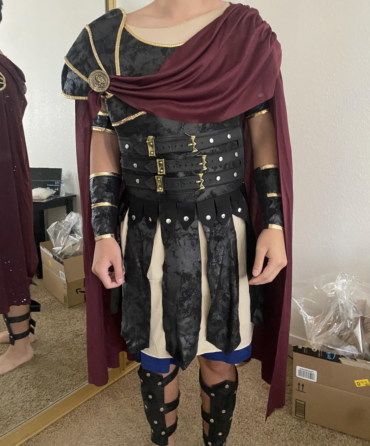 California Costumes Men's Roman Gladiator Adult customer photo 2