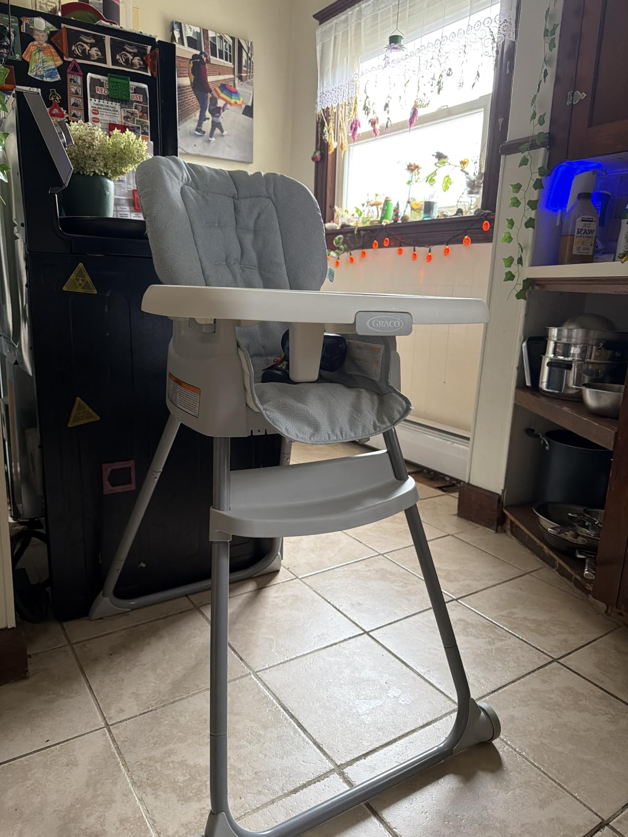 Graco Slim Snacker Highchair, Whisk customer photo 2