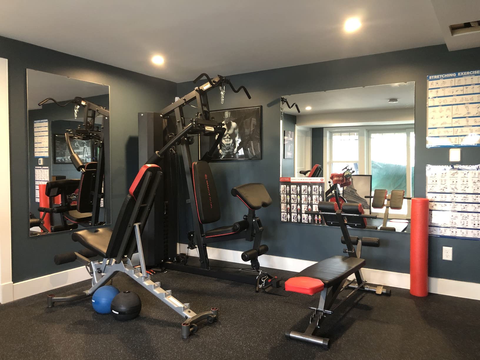 Marcy Multifunction Home Gym Workout Station, 100 to 200 lb Weight Stack customer photo 2