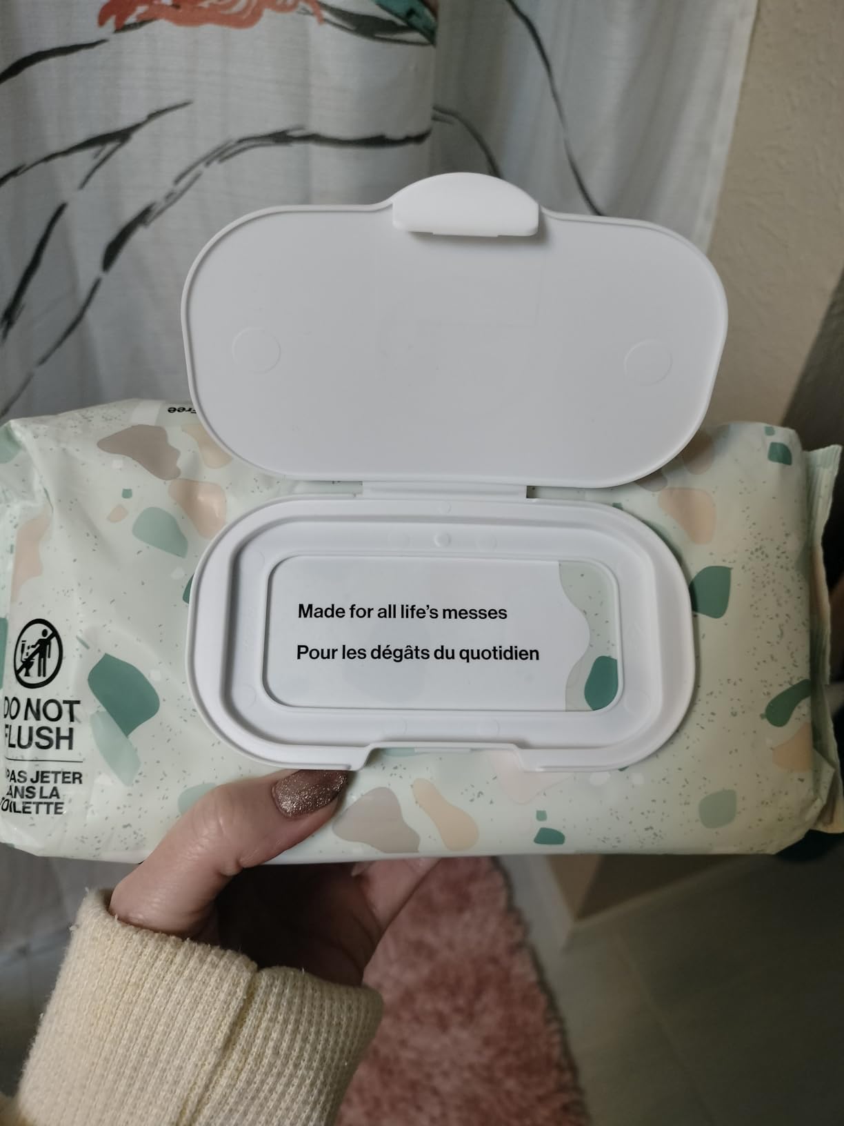 The Honest Company Multi-Use Baby Wipes, Geo Mood, 288 Count customer photo 1