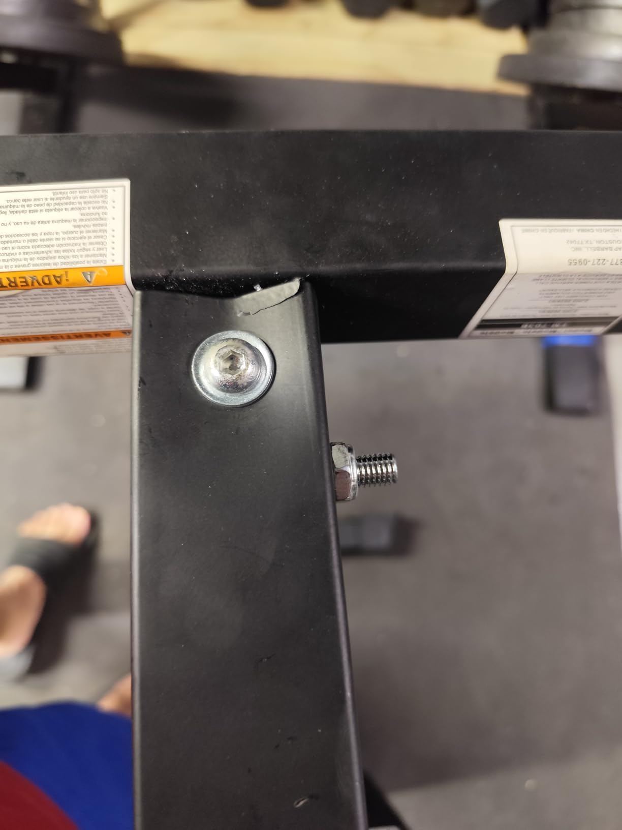 CAP Barbell Flat Weight Bench Color Series customer photo 2