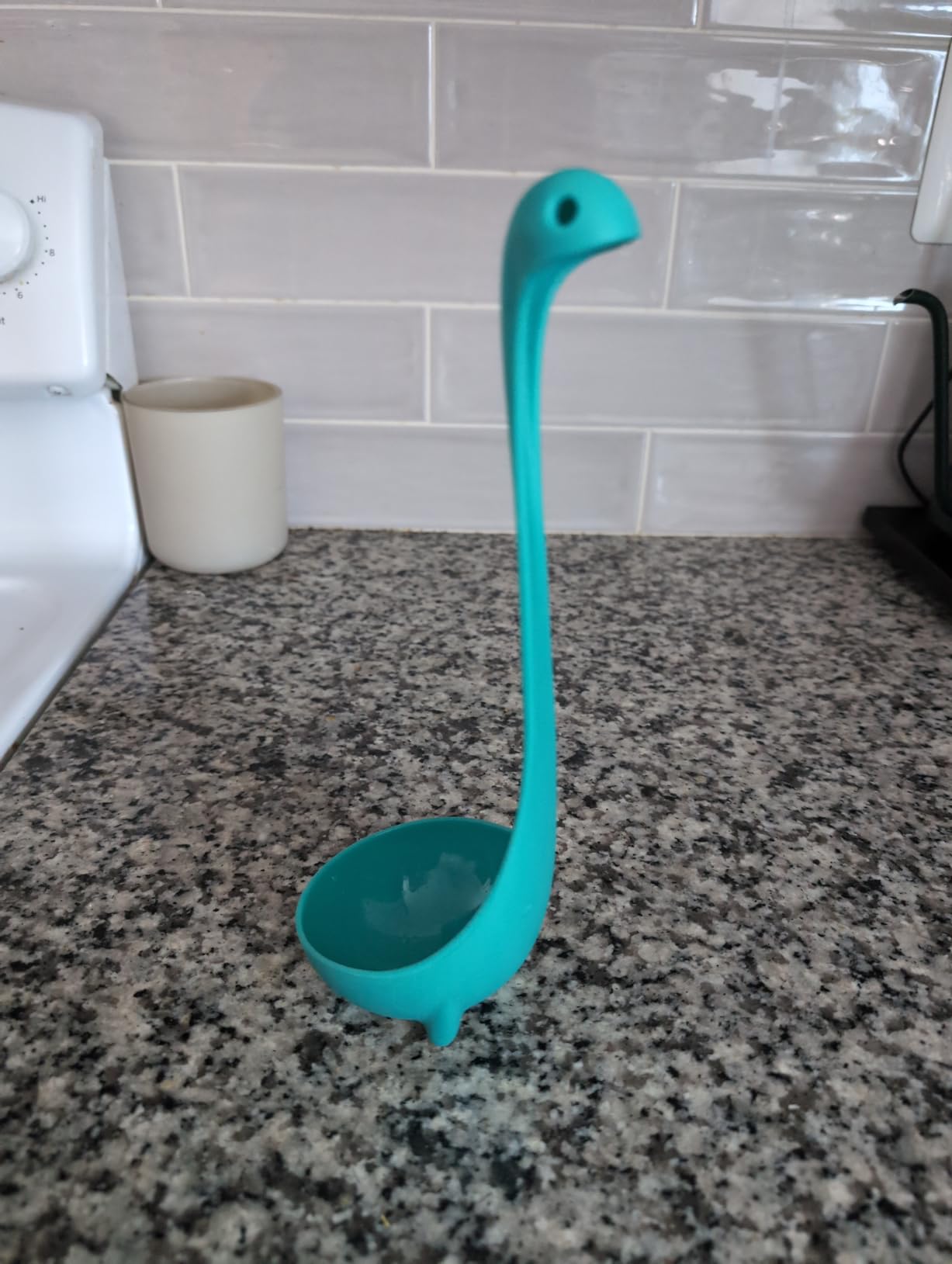 The Nessie Family by OTOTO - Pack of 3 Tea Infuser, Soup Ladle, and Colander - Cute Kitchen Accessories, Cooking Gifts, Funny Kitchen Gadgets, Kitchen Gifts customer photo 1
