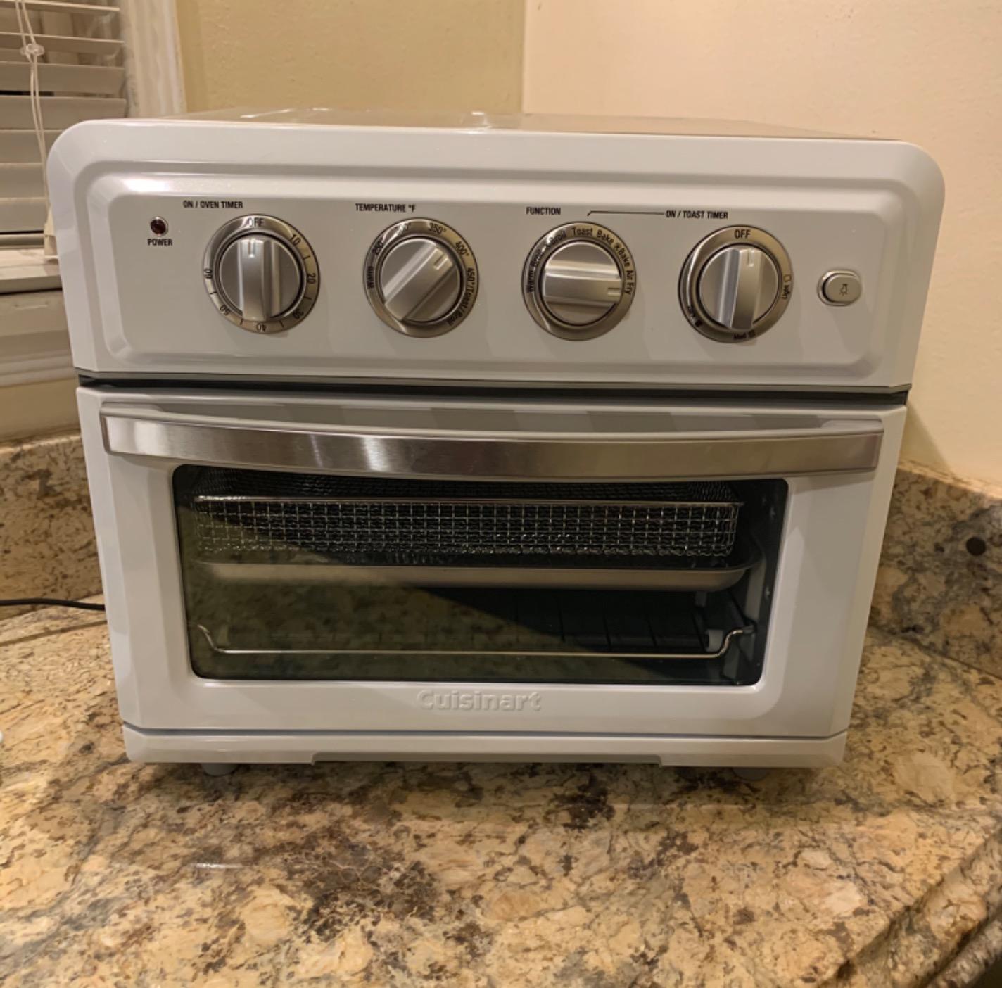 Cuisinart TOA-60 Convection AirFryer Toaster Oven, Premium 1800-Watt Oven with 7-in-1 Functions and Wide Temperature Range, Large Capacity AirFryer with 60-Minute Timer/Auto-Shutoff, Stainless Steel customer photo 1