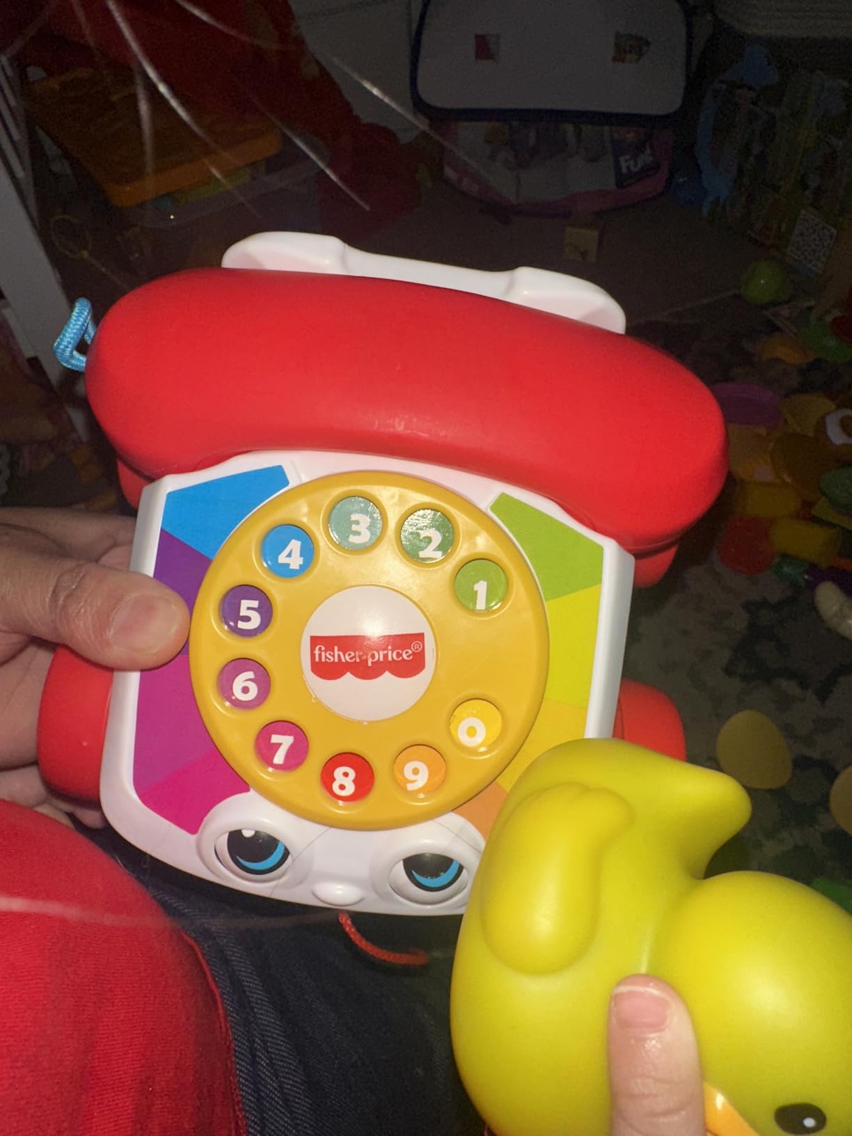 Fisher-Price Chatter Telephone Pull Along Toy customer photo 2