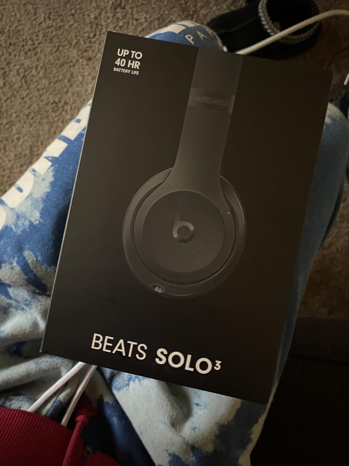 Beats by Dr. Dre - Solo3 Wireless On-Ear Headphones - Black (Renewed) customer photo 1